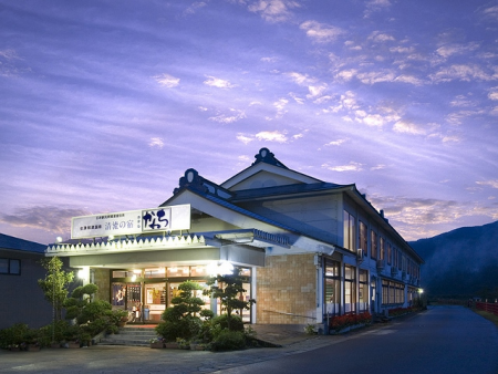 柳津　温泉　露天風呂　奥会津　瀞流の宿　かわち　